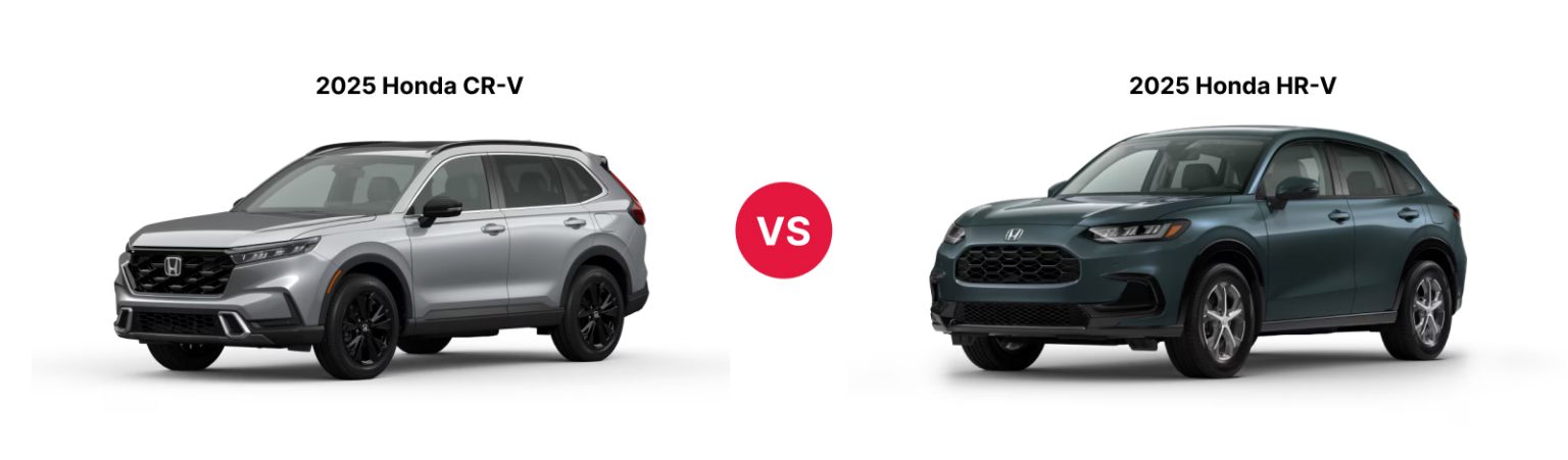 2025 Honda Cr V Vs 2025 Honda Hr V Midtown Honda